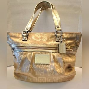 Coach Poppy Glam Tote Handbag